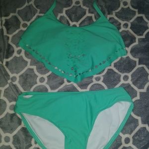 Turquoise bikini